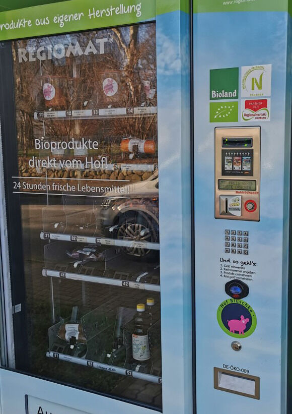Hof Bluschke Verkaufsautomat