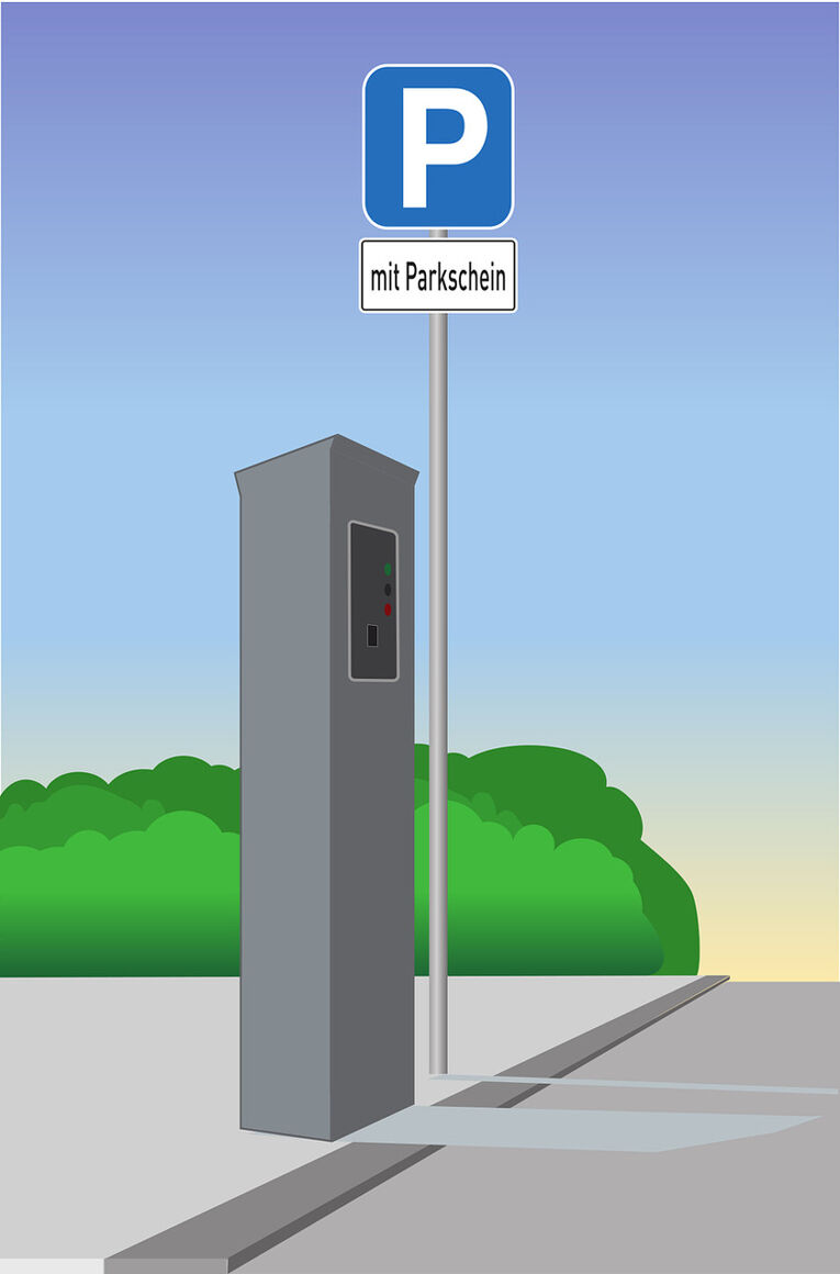 Parkplatz P 2, Strandstraße, Museumsbahnhof