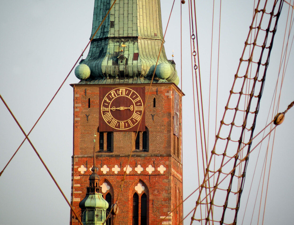 Kirchturm von St. Jakobi Lübeck