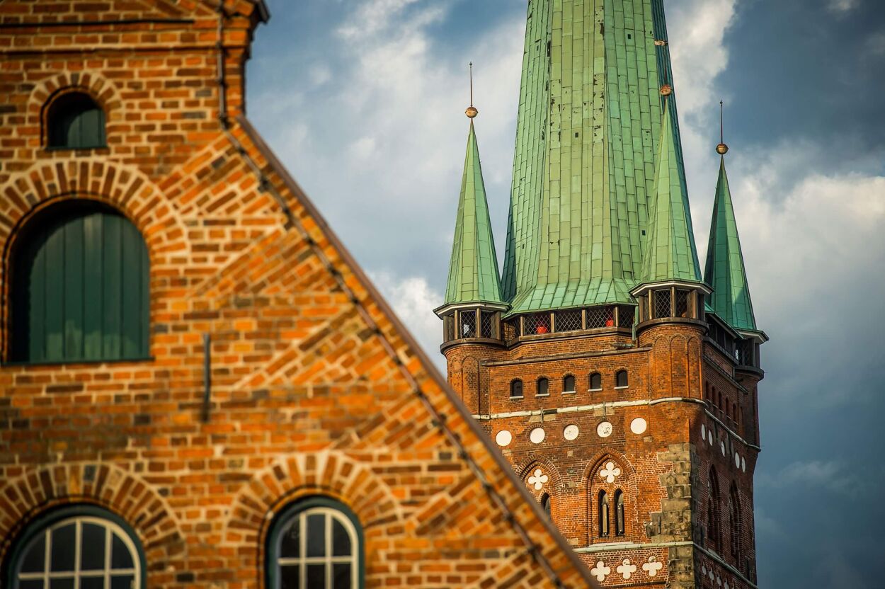 Kirchturm von St. Petri Lübeck