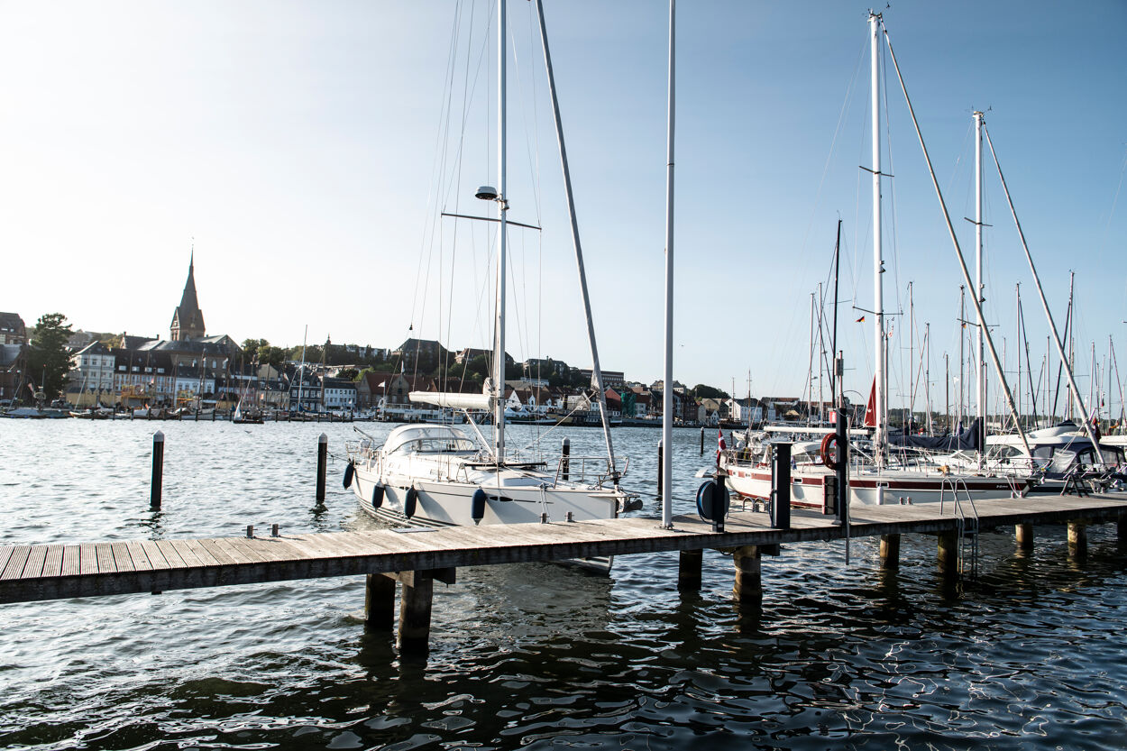 Der Flensburger Hafen
