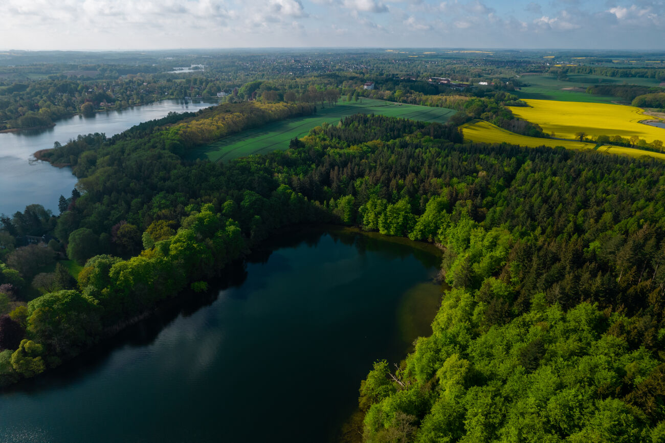 Kellersee aus der Luft