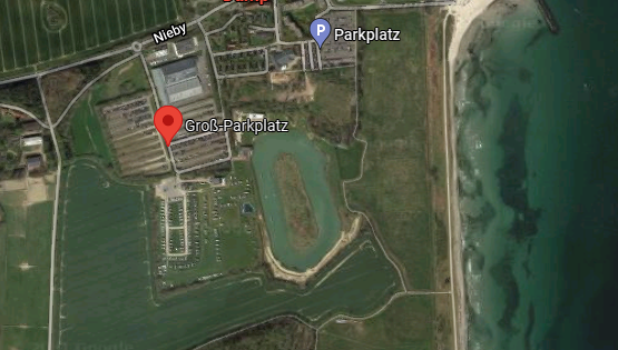 Damp_Parkplatz vor dem ostsee resort damp