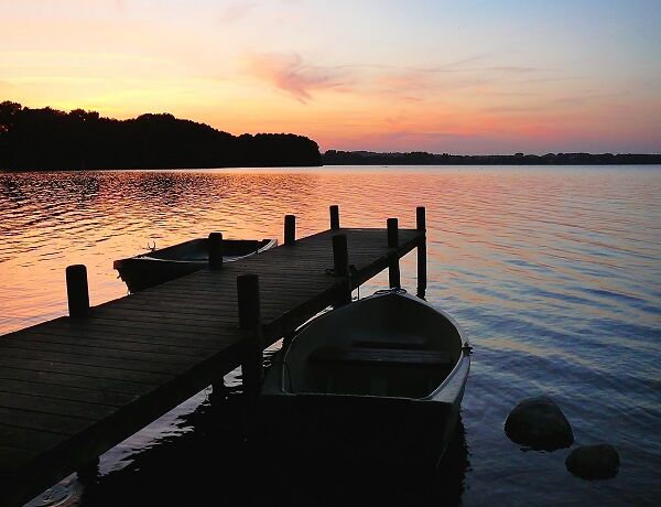 Sonnenuntergang am Wittensee 1_EckernförderBucht_600x460