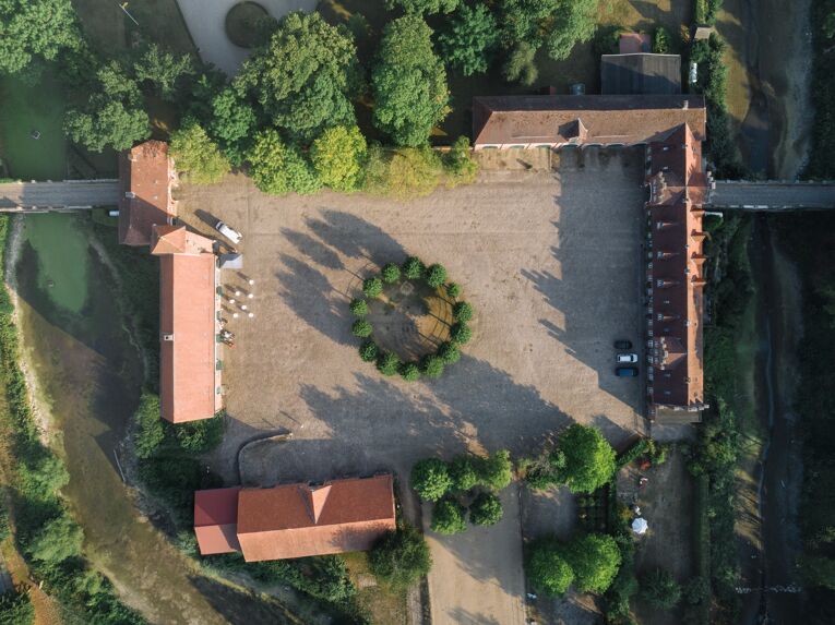 Gut Sierhagen von oben ©Gut Sierhagen