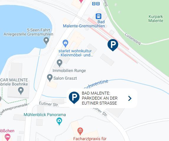 Bad Malente_Parkdeck an der Eutiner Straße
