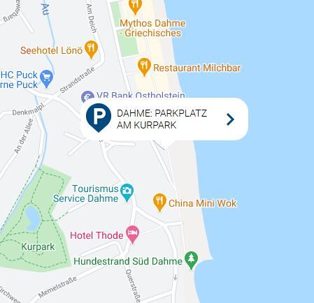 Dahme_Parkplatz am Kurpark