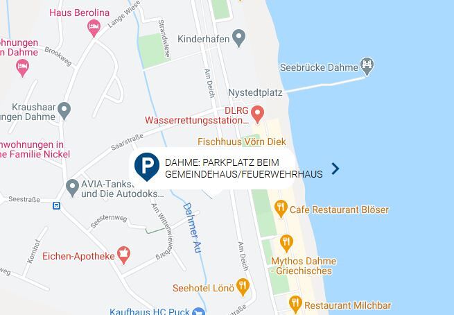 Dahme_Parkplatz beim Gemeindehaus_Feuerwehrhaus
