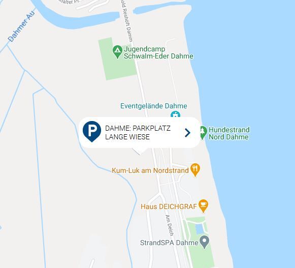 Dahme_Parkplatz Lange Wiese