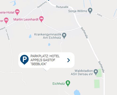 Dersau_Parkplatz Hotel Appel´s Gasthof Seeblick
