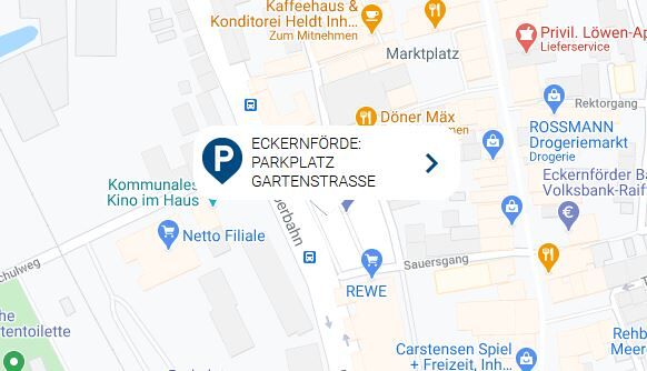 Eckernförde_Parkplatz Gartenstraße