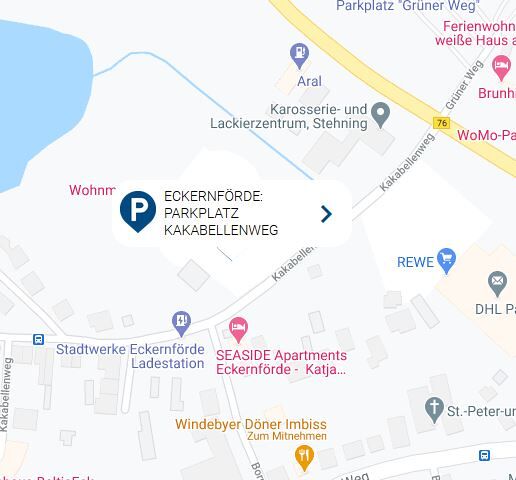 Eckernförde_Parkplatz Kakabellenweg