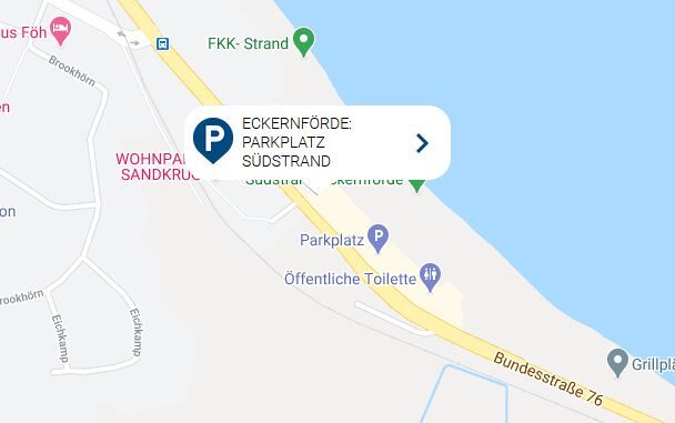 Eckernförde_Parkplatz Südstrand