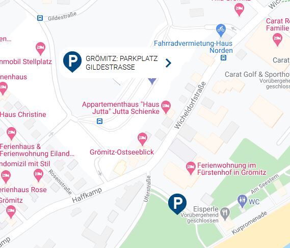 Grömitz_Parkplatz Gildestraße