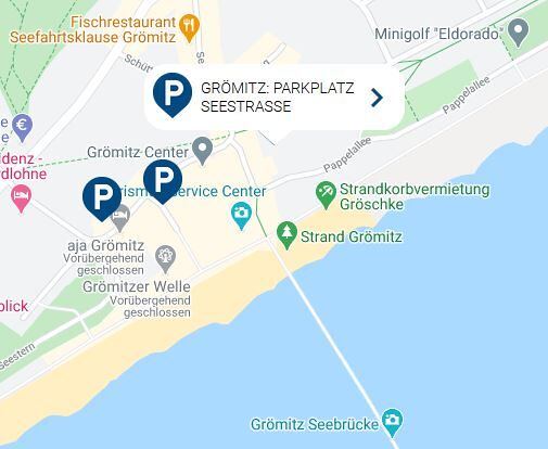 Grömitz_Parkplatz Seestraße