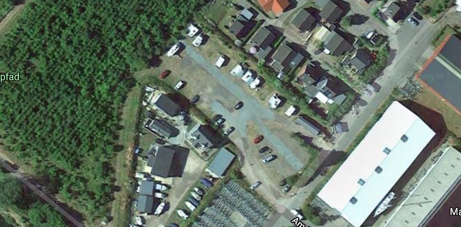 Großenbrode_Parkplatz Yachthafen
