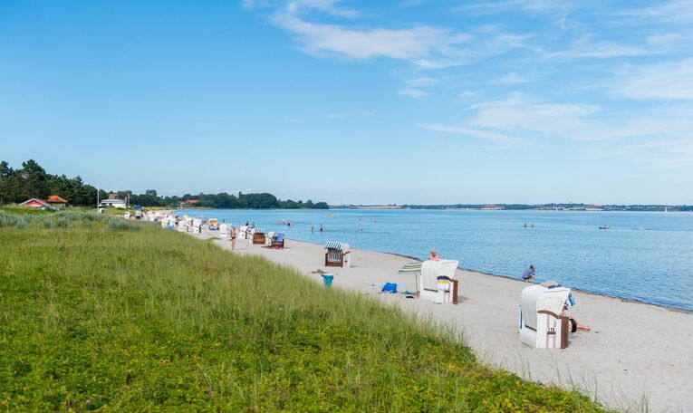 Strandurlaub an der Ostsee auf der Halbinsel Holnis bei Glücksburg