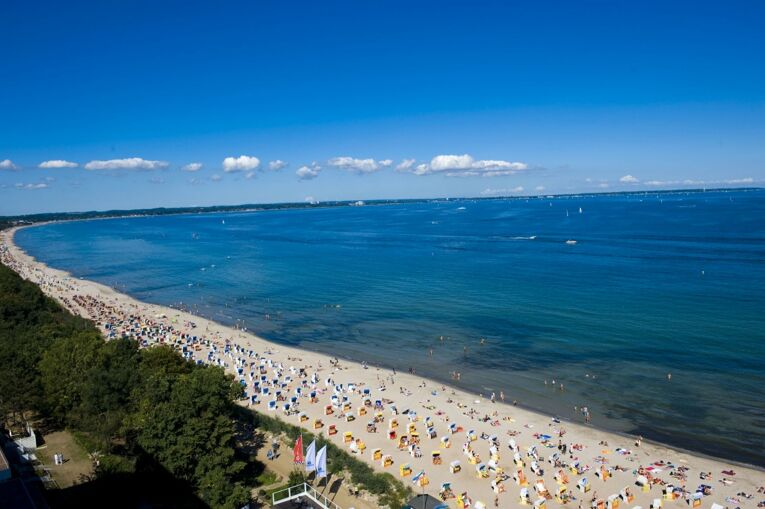 Timmendorfer Strand an der Ostsee