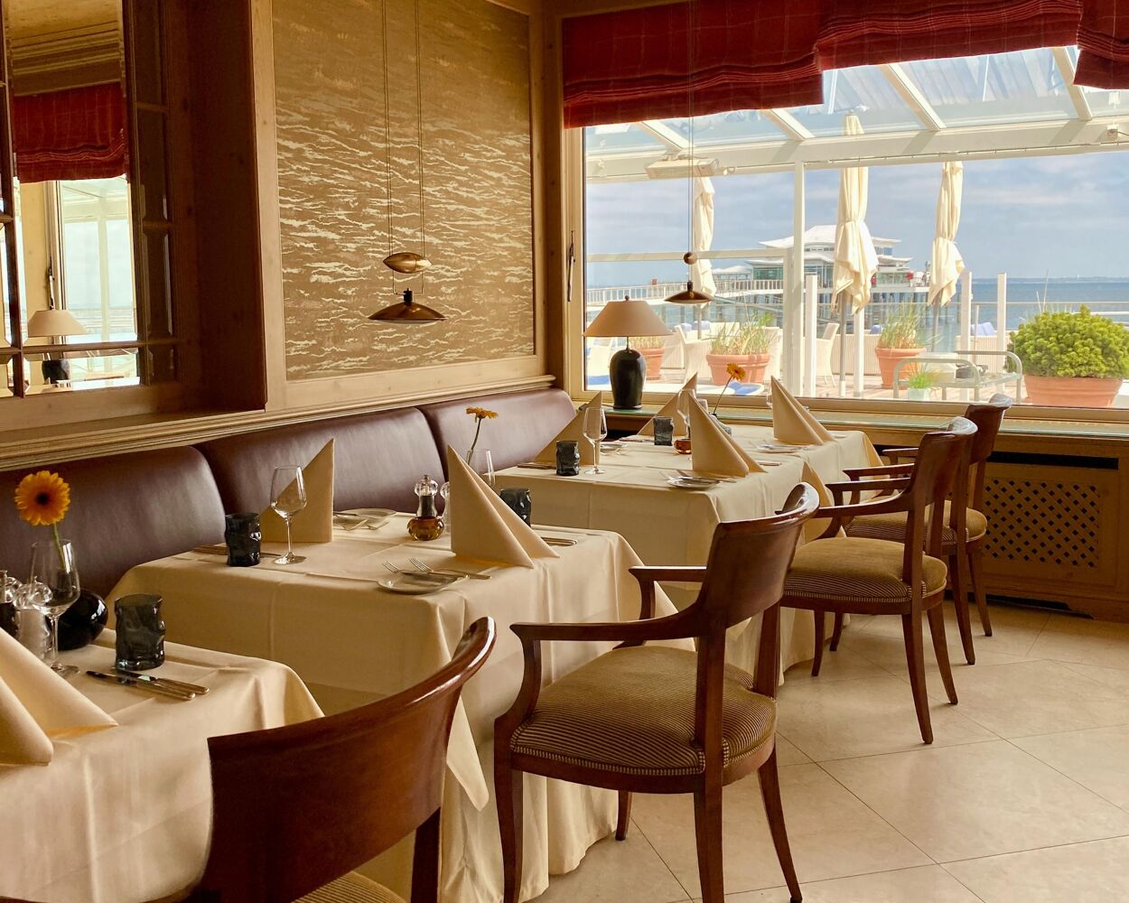 Restaurant im Grand Hotel Seeschlösschen Sea Retreat & Spa