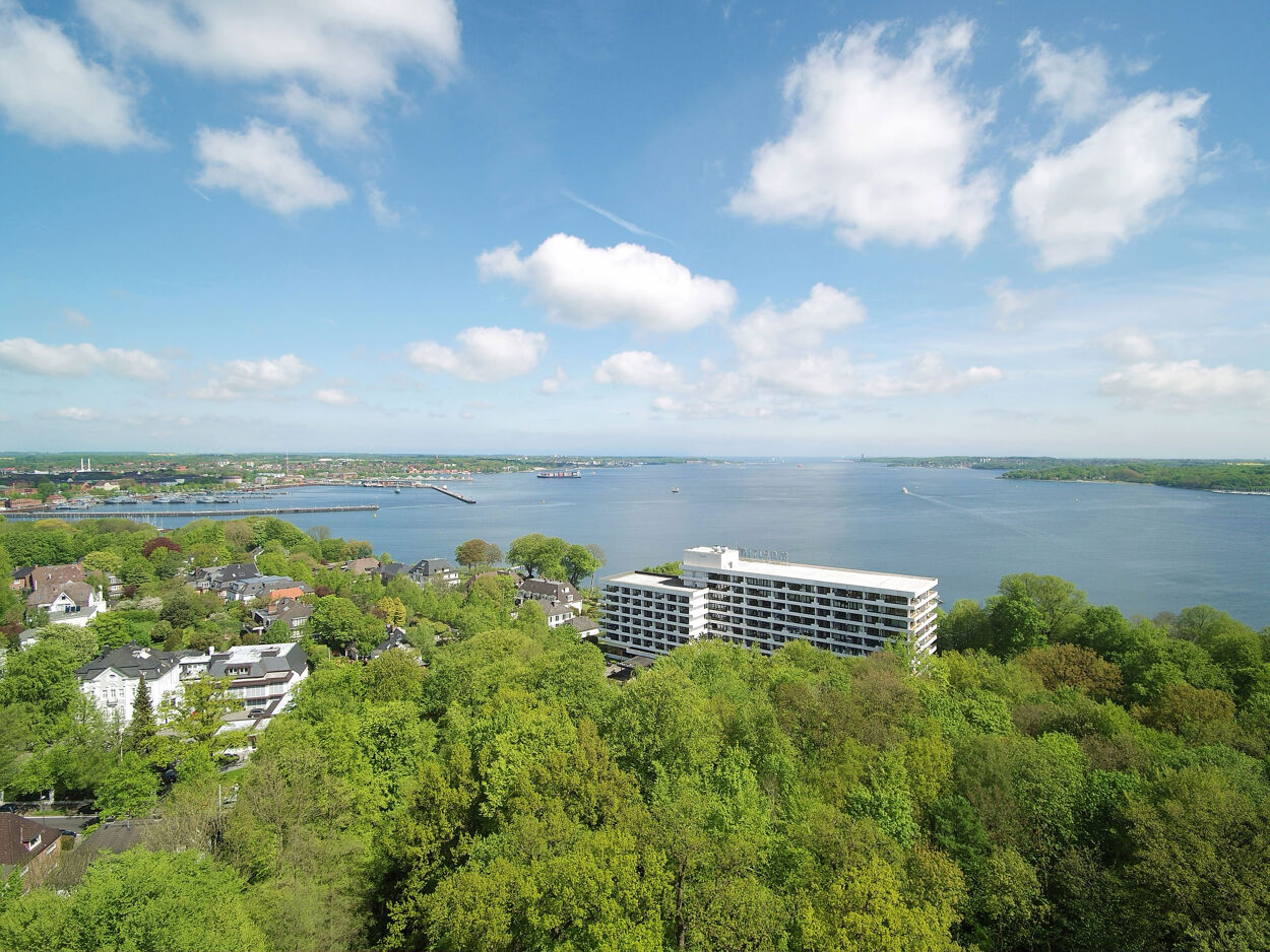 Luftbild Maritim Hotel Bellevue Kiel