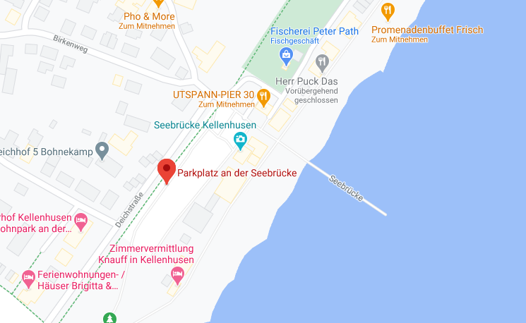 Kellenhusen_Parkplatz an der Seebrücke