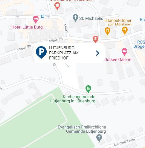 Lütjenburg_Parkplatz am Friedhof
