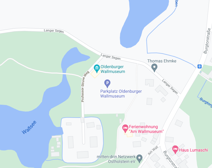 Oldenburg in Holstein_Parkplatz Wallmuseum