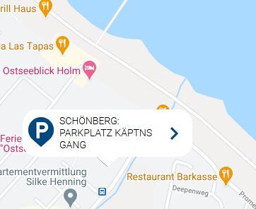 Schönberg_Parkplatz Käptns Gang